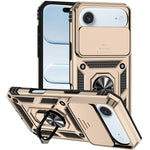 Étui de téléphone magnétique XDcase avec support d'anneau et protection de caméra coulissante, pour iPhone 17 Pro Max, pour iPhone 17 Pro, pour iPhone 17, pour iPhone Air