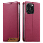 Étui de téléphone Dierfeng en cuir végétalien magnétique RFID, pour iPhone 16, pour iPhone 15 Pro Max, pour iPhone 15 Pro, pour iPhone 15 Plus, pour iPhone 15, pour iPhone 14 Plus, pour iPhone 14 / 13, pour iPhone 14 Pro