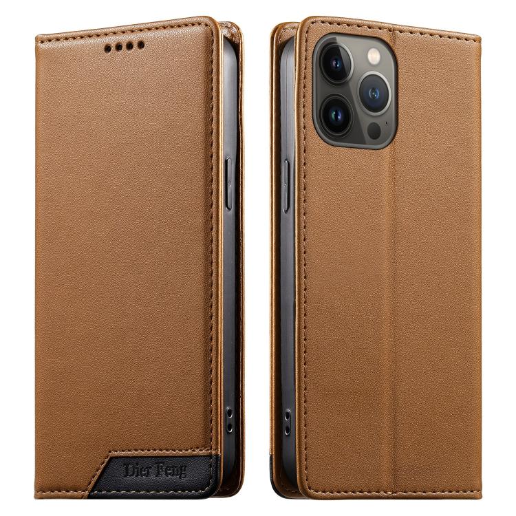 Coque de téléphone en cuir végan magnétique renforcé Dierfeng à assemblage, pour iPhone 14 Pro Max, iPhone SE 2022 / SE 2020 / 8 / 7, iPhone 13 Pro Max, iPhone 13 Pro, iPhone 13 mini, iPhone 12 / 12 Pro, iPhone 12 Pro Max, iPhone 12 mini