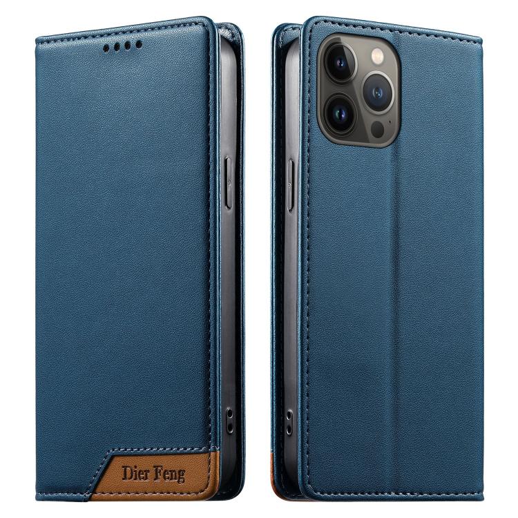 Coque de téléphone en cuir végan magnétique renforcé Dierfeng à assemblage, pour iPhone 14 Pro Max, iPhone SE 2022 / SE 2020 / 8 / 7, iPhone 13 Pro Max, iPhone 13 Pro, iPhone 13 mini, iPhone 12 / 12 Pro, iPhone 12 Pro Max, iPhone 12 mini