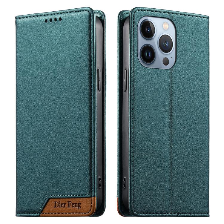 Coque de téléphone en cuir végan magnétique renforcé Dierfeng à assemblage, pour iPhone 14 Pro Max, iPhone SE 2022 / SE 2020 / 8 / 7, iPhone 13 Pro Max, iPhone 13 Pro, iPhone 13 mini, iPhone 12 / 12 Pro, iPhone 12 Pro Max, iPhone 12 mini