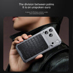 Étui de téléphone magnétique en similicuir de luxe avec boucle à ressort, Pour iPhone 17 Pro Max, Pour iPhone 17 Pro