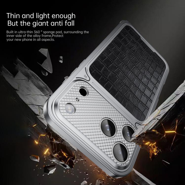 Étui de téléphone magnétique en similicuir de luxe avec boucle à ressort, Pour iPhone 17 Pro Max, Pour iPhone 17 Pro