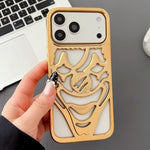 Coque de téléphone en TPU avec clown ajouré et électroplaqué pour dissipation de la chaleur, pour iPhone 17 Pro Max, pour iPhone 17 Pro, pour iPhone 17, pour iPhone 16 Pro Max, pour iPhone 16 Pro, pour iPhone 16