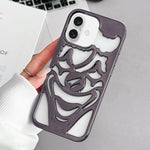 Coque de téléphone en TPU avec clown ajouré et électroplaqué pour dissipation de la chaleur, pour iPhone 17 Pro Max, pour iPhone 17 Pro, pour iPhone 17, pour iPhone 16 Pro Max, pour iPhone 16 Pro, pour iPhone 16