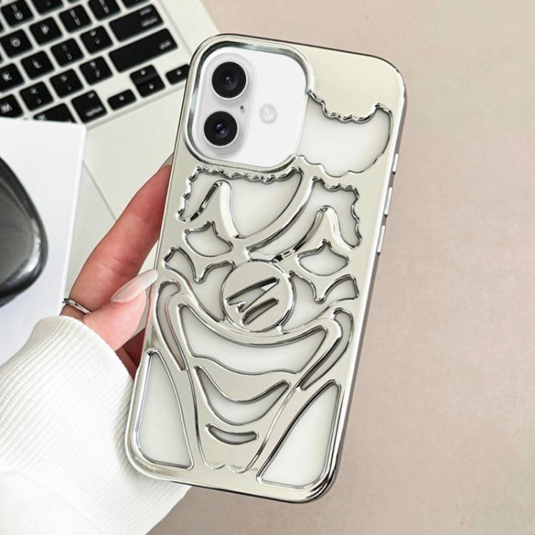 Coque de téléphone en TPU avec clown ajouré et électroplaqué pour dissipation de la chaleur, pour iPhone 17 Pro Max, pour iPhone 17 Pro, pour iPhone 17, pour iPhone 16 Pro Max, pour iPhone 16 Pro, pour iPhone 16