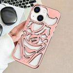 Coque de téléphone en TPU plaqué électrolytiquement avec clown évidé et dissipation thermique, pour iPhone 15 Pro Max, pour iPhone 15 Pro, pour iPhone 15, pour iPhone 14, pour iPhone 14 Pro, pour iPhone 14 Pro Max
