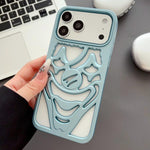 Coque de téléphone en TPU creuse de clown pulvérisée d'huile, dissipation thermique, pour iPhone 17 Pro Max, pour iPhone 17 Pro, pour iPhone 17, pour iPhone 16 Pro Max, pour iPhone 16 Pro, pour iPhone 16