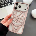 Coque de téléphone en TPU creuse de clown pulvérisée d'huile, dissipation thermique, pour iPhone 17 Pro Max, pour iPhone 17 Pro, pour iPhone 17, pour iPhone 16 Pro Max, pour iPhone 16 Pro, pour iPhone 16