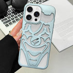 Coque de téléphone en TPU creuse de clown pulvérisée d'huile, dissipation thermique, pour iPhone 17 Pro Max, pour iPhone 17 Pro, pour iPhone 17, pour iPhone 16 Pro Max, pour iPhone 16 Pro, pour iPhone 16