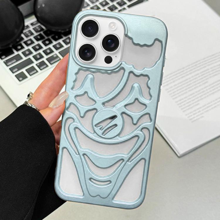 Coque de téléphone en TPU creuse de clown pulvérisée d'huile, dissipation thermique, pour iPhone 17 Pro Max, pour iPhone 17 Pro, pour iPhone 17, pour iPhone 16 Pro Max, pour iPhone 16 Pro, pour iPhone 16