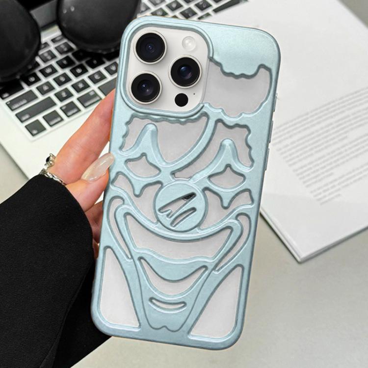 Coque de téléphone en TPU avec clown ajouré et pulvérisation d'huile, dissipation thermique, pour iPhone 15 Pro Max, pour iPhone 15 Pro, pour iPhone 15, pour iPhone 14, pour iPhone 14 Pro, pour iPhone 14 Pro Max