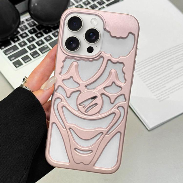 Coque de téléphone en TPU avec clown ajouré et pulvérisation d'huile, dissipation thermique, pour iPhone 15 Pro Max, pour iPhone 15 Pro, pour iPhone 15, pour iPhone 14, pour iPhone 14 Pro, pour iPhone 14 Pro Max