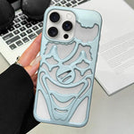 Coque de téléphone en TPU avec clown ajouré et pulvérisation d'huile, dissipation thermique, pour iPhone 15 Pro Max, pour iPhone 15 Pro, pour iPhone 15, pour iPhone 14, pour iPhone 14 Pro, pour iPhone 14 Pro Max