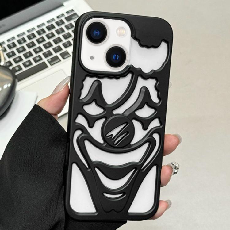 Coque de téléphone en TPU avec clown ajouré et pulvérisation d'huile, dissipation thermique, pour iPhone 15 Pro Max, pour iPhone 15 Pro, pour iPhone 15, pour iPhone 14, pour iPhone 14 Pro, pour iPhone 14 Pro Max