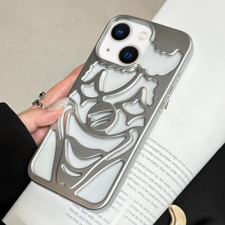 Coque de téléphone en TPU avec clown ajouré et pulvérisation d'huile, dissipation thermique, pour iPhone 15 Pro Max, pour iPhone 15 Pro, pour iPhone 15, pour iPhone 14, pour iPhone 14 Pro, pour iPhone 14 Pro Max