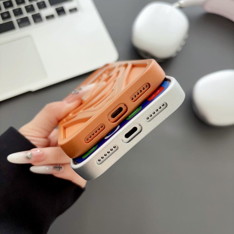 Coque de téléphone en TPU creuse de clown pulvérisée d'huile, dissipation thermique, pour iPhone 17 Pro Max, pour iPhone 17 Pro, pour iPhone 17, pour iPhone 16 Pro Max, pour iPhone 16 Pro, pour iPhone 16