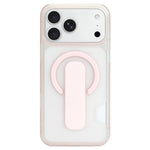 Étui de téléphone magnétique avec fente pour carte et support translucide, pour iPhone 17 Pro Max, pour iPhone 17 Pro, pour iPhone 17, pour iPhone Air, pour iPhone 16 Pro Max, pour iPhone 16 Pro, pour iPhone 16, pour iPhone 15 Pro Max
