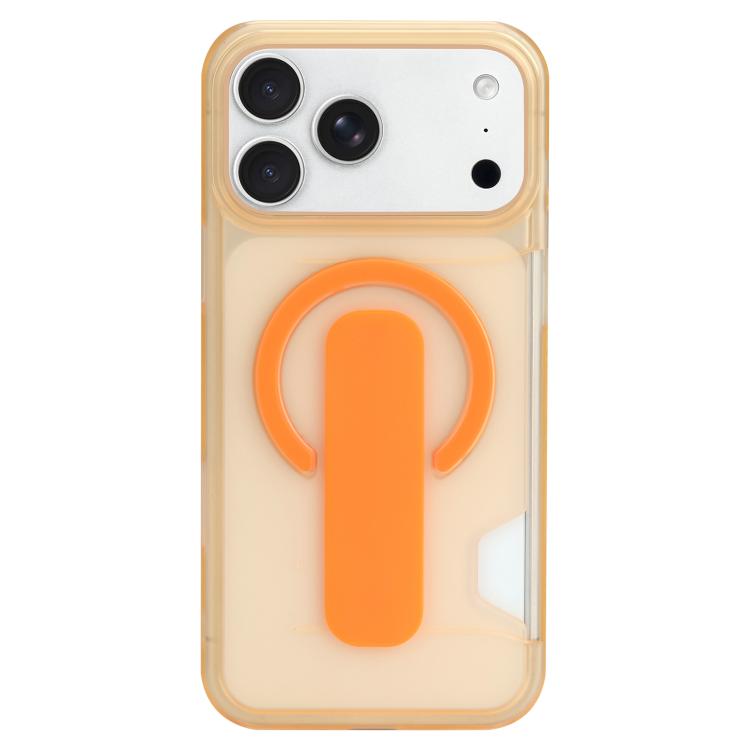 Étui de téléphone magnétique avec fente pour carte et support translucide, pour iPhone 17 Pro Max, pour iPhone 17 Pro, pour iPhone 17, pour iPhone Air, pour iPhone 16 Pro Max, pour iPhone 16 Pro, pour iPhone 16, pour iPhone 15 Pro Max