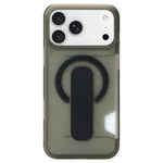 Étui de téléphone magnétique avec fente pour carte et support translucide, pour iPhone 17 Pro Max, pour iPhone 17 Pro, pour iPhone 17, pour iPhone Air, pour iPhone 16 Pro Max, pour iPhone 16 Pro, pour iPhone 16, pour iPhone 15 Pro Max