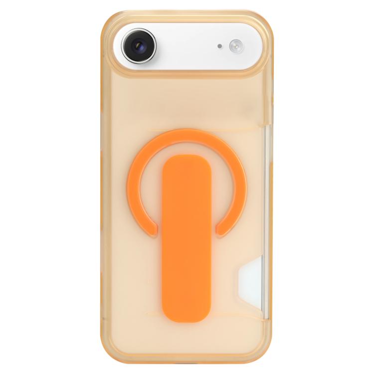 Étui de téléphone magnétique avec fente pour carte et support translucide, pour iPhone 17 Pro Max, pour iPhone 17 Pro, pour iPhone 17, pour iPhone Air, pour iPhone 16 Pro Max, pour iPhone 16 Pro, pour iPhone 16, pour iPhone 15 Pro Max