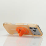Étui de téléphone magnétique avec fente pour carte et support translucide, pour iPhone 17 Pro Max, pour iPhone 17 Pro, pour iPhone 17, pour iPhone Air, pour iPhone 16 Pro Max, pour iPhone 16 Pro, pour iPhone 16, pour iPhone 15 Pro Max