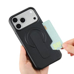 Coque de téléphone magnétique avec fente pour carte et toucher agréable, pour iPhone 17 Pro Max, pour iPhone 17 Pro, pour iPhone 17, pour iPhone Air, pour iPhone 16 Pro Max, pour iPhone 16 Pro, pour iPhone 16, pour iPhone 15 Pro Max