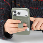 Coque de téléphone magnétique avec fente pour carte et toucher agréable, pour iPhone 17 Pro Max, pour iPhone 17 Pro, pour iPhone 17, pour iPhone Air, pour iPhone 16 Pro Max, pour iPhone 16 Pro, pour iPhone 16, pour iPhone 15 Pro Max