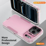 Étui de téléphone avec support d'objectif Traveler, pour iPhone 17e / 16e / 14 / 13, pour iPhone 17 Pro Max, pour iPhone 17 Pro, pour iPhone 16 Pro Max, pour iPhone 16 Pro, pour iPhone 15 Pro Max, pour iPhone 15 Pro, pour iPhone 15 Plus / 14 Plus