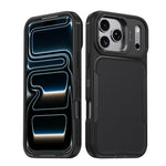 Étui de téléphone avec support d'objectif Traveler, pour iPhone 17e / 16e / 14 / 13, pour iPhone 17 Pro Max, pour iPhone 17 Pro, pour iPhone 16 Pro Max, pour iPhone 16 Pro, pour iPhone 15 Pro Max, pour iPhone 15 Pro, pour iPhone 15 Plus / 14 Plus