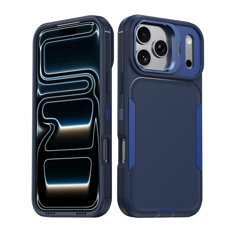 Étui de téléphone avec support d'objectif Traveler, pour iPhone 17e / 16e / 14 / 13, pour iPhone 17 Pro Max, pour iPhone 17 Pro, pour iPhone 16 Pro Max, pour iPhone 16 Pro, pour iPhone 15 Pro Max, pour iPhone 15 Pro, pour iPhone 15 Plus / 14 Plus