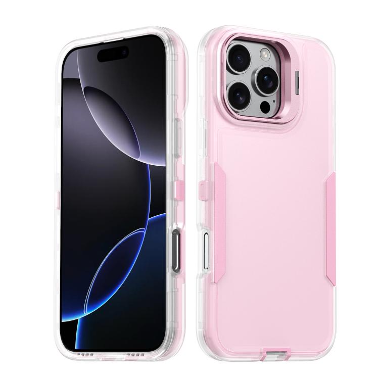 Étui de téléphone avec support d'objectif Traveler, pour iPhone 17e / 16e / 14 / 13, pour iPhone 17 Pro Max, pour iPhone 17 Pro, pour iPhone 16 Pro Max, pour iPhone 16 Pro, pour iPhone 15 Pro Max, pour iPhone 15 Pro, pour iPhone 15 Plus / 14 Plus