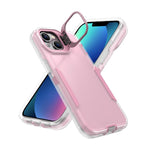 Étui de téléphone avec support d'objectif Traveler, Pour iPhone 15, Pour iPhone 14 Pro, Pour iPhone 14 Pro Max, Pour iPhone 13 Pro Max / 12 Pro Max, Pour iPhone 13 Pro, Pour iPhone 12 / 12 Pro, Pour iPhone 11