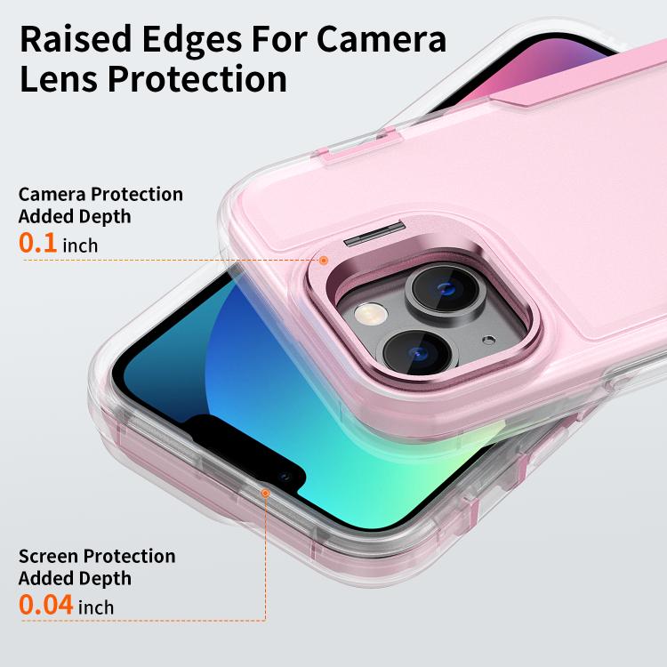 Étui de téléphone avec support d'objectif Traveler, Pour iPhone 15, Pour iPhone 14 Pro, Pour iPhone 14 Pro Max, Pour iPhone 13 Pro Max / 12 Pro Max, Pour iPhone 13 Pro, Pour iPhone 12 / 12 Pro, Pour iPhone 11