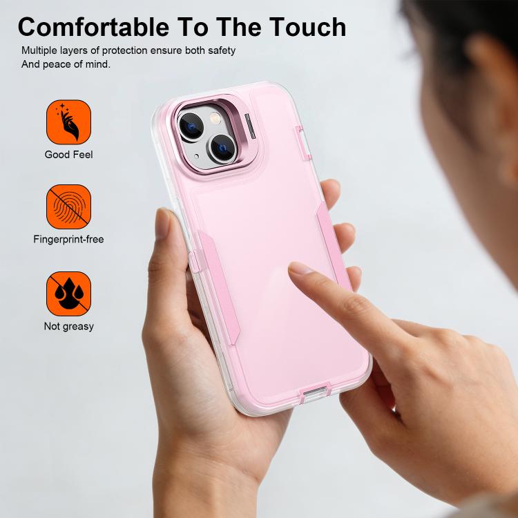 Étui de téléphone avec support d'objectif Traveler, Pour iPhone 15, Pour iPhone 14 Pro, Pour iPhone 14 Pro Max, Pour iPhone 13 Pro Max / 12 Pro Max, Pour iPhone 13 Pro, Pour iPhone 12 / 12 Pro, Pour iPhone 11