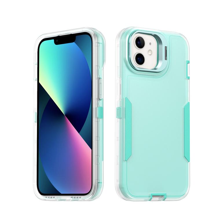 Étui de téléphone avec support d'objectif Traveler, Pour iPhone 15, Pour iPhone 14 Pro, Pour iPhone 14 Pro Max, Pour iPhone 13 Pro Max / 12 Pro Max, Pour iPhone 13 Pro, Pour iPhone 12 / 12 Pro, Pour iPhone 11