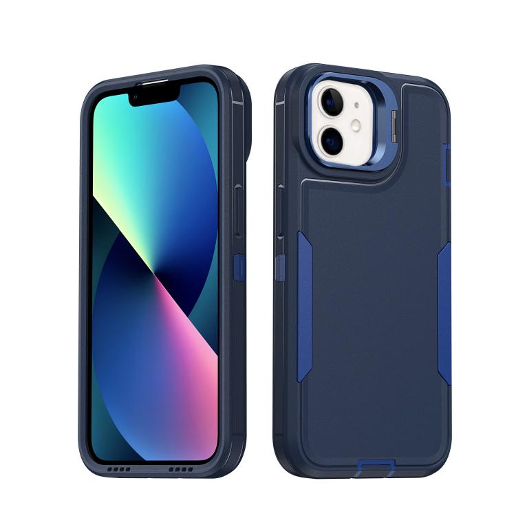Étui de téléphone avec support d'objectif Traveler, Pour iPhone 15, Pour iPhone 14 Pro, Pour iPhone 14 Pro Max, Pour iPhone 13 Pro Max / 12 Pro Max, Pour iPhone 13 Pro, Pour iPhone 12 / 12 Pro, Pour iPhone 11