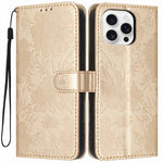 Étui de téléphone en cuir végétalien gaufré tournesol avec petite corde noire, Pour iPhone 16e / 17e, Pour iPhone 17 Pro Max, Pour iPhone 17 Pro, Pour iPhone 17, Pour iPhone Air, Pour iPhone 16 Pro Max, Pour iPhone 16 Pro, Pour iPhone 16 Plus