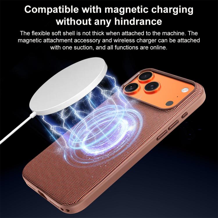 Coque de téléphone magnétique en tissu technique avec bouton de caméra AI, pour iPhone 15, pour iPhone 14, pour iPhone 14 Pro, pour iPhone 14 Pro Max, pour iPhone 13 Pro Max, pour iPhone 13 Pro, pour iPhone 13
