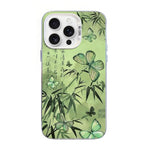 Coque de téléphone hybride en TPU PC plaquée argent à motif papillon, pour iPhone 16 Pro, pour iPhone 16 Plus, pour iPhone 16, pour iPhone 15 Pro Max, pour iPhone 15 Pro, pour iPhone 15 Plus
