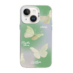 Coque de téléphone hybride en TPU et PC plaquée argent motif papillon, Pour iPhone 13 Pro Max, Pour iPhone 13 Pro, Pour iPhone 13, Pour iPhone 13 mini, Pour iPhone 12 Pro Max, Pour iPhone 12 Pro