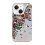 Coque de téléphone hybride en TPU et PC plaquée argent motif papillon, Pour iPhone 13 Pro Max, Pour iPhone 13 Pro, Pour iPhone 13, Pour iPhone 13 mini, Pour iPhone 12 Pro Max, Pour iPhone 12 Pro