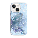 Coque de téléphone hybride en TPU et PC plaquée argent motif papillon, Pour iPhone 13 Pro Max, Pour iPhone 13 Pro, Pour iPhone 13, Pour iPhone 13 mini, Pour iPhone 12 Pro Max, Pour iPhone 12 Pro