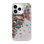 Coque de téléphone hybride en TPU et PC plaqué argent avec motif papillon, pour iPhone 12 mini, pour iPhone 11 Pro Max, pour iPhone 11, pour iPhone 11 Pro, pour iPhone XS / X, pour iPhone XR