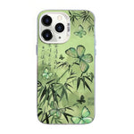 Coque de téléphone hybride en TPU et PC plaqué argent avec motif papillon, pour iPhone 12 mini, pour iPhone 11 Pro Max, pour iPhone 11, pour iPhone 11 Pro, pour iPhone XS / X, pour iPhone XR