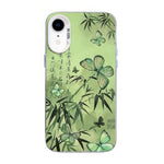 Coque de téléphone hybride en TPU et PC plaqué argent avec motif papillon, pour iPhone 12 mini, pour iPhone 11 Pro Max, pour iPhone 11, pour iPhone 11 Pro, pour iPhone XS / X, pour iPhone XR