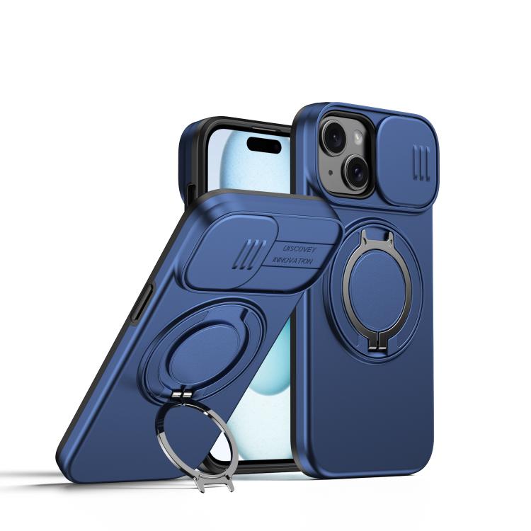 Coque de téléphone avec support magnétique rotatif à bouclier coulissant pour caméra, pour iPhone 14 / 13, pour iPhone 14 Pro, pour iPhone 14 Pro Max, pour iPhone 13 Pro Max / 12 Pro Max, pour iPhone 13 Pro, pour iPhone 12 / 12 Pro
