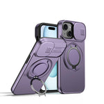 Coque de téléphone avec support magnétique rotatif à bouclier coulissant pour caméra, pour iPhone 14 / 13, pour iPhone 14 Pro, pour iPhone 14 Pro Max, pour iPhone 13 Pro Max / 12 Pro Max, pour iPhone 13 Pro, pour iPhone 12 / 12 Pro