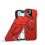 Coque de téléphone avec support magnétique rotatif à bouclier coulissant pour caméra, pour iPhone 14 / 13, pour iPhone 14 Pro, pour iPhone 14 Pro Max, pour iPhone 13 Pro Max / 12 Pro Max, pour iPhone 13 Pro, pour iPhone 12 / 12 Pro