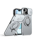 Coque de téléphone avec support magnétique rotatif à bouclier coulissant pour caméra, pour iPhone 14 / 13, pour iPhone 14 Pro, pour iPhone 14 Pro Max, pour iPhone 13 Pro Max / 12 Pro Max, pour iPhone 13 Pro, pour iPhone 12 / 12 Pro